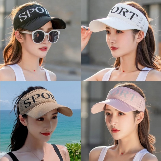 스포츠 메쉬 밴딩 썬캡_09